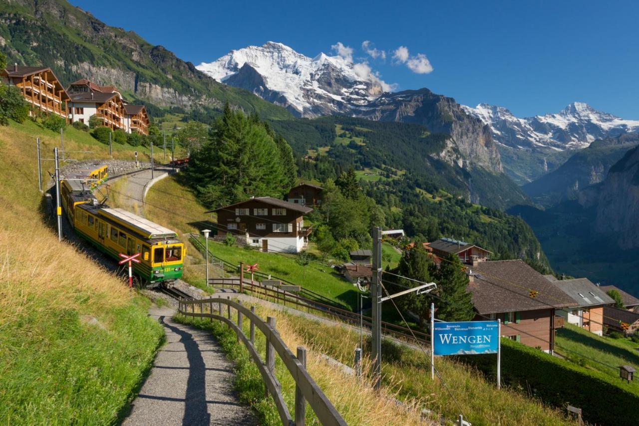 Chalet Am Acher 3 Wengen Extérieur photo